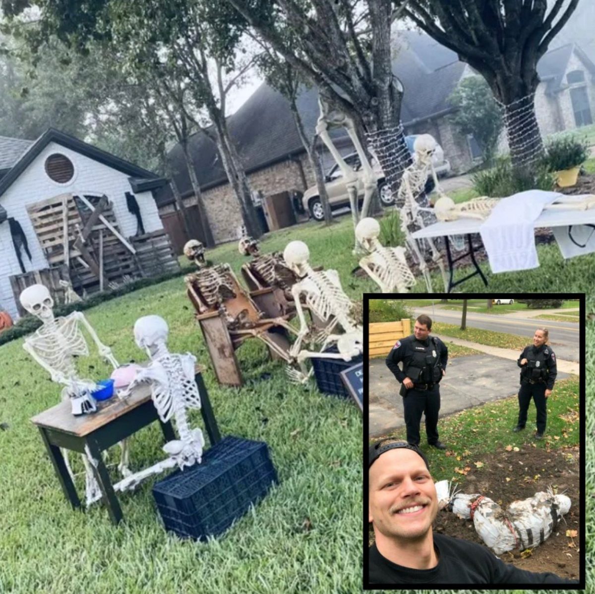 Neighbor’s Hilarious Response to Halloween Decoration Criticism Went Viral!  