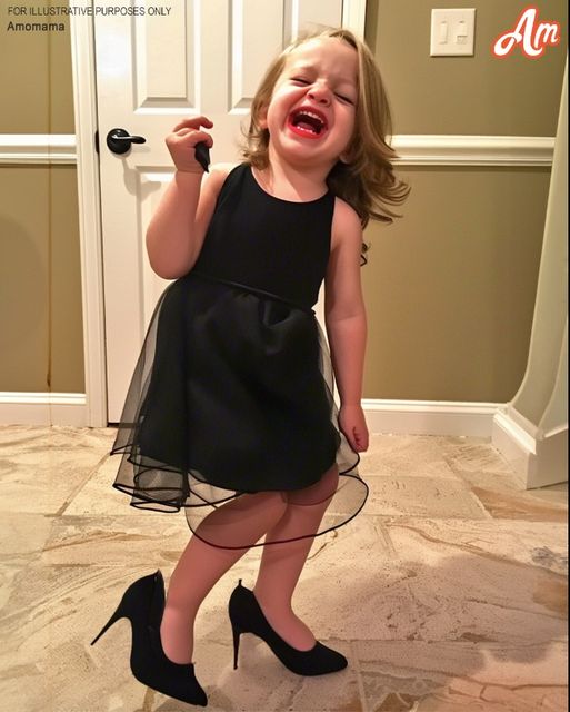 My 5-Year-Old Started Wearing My Wife’s High Heels & Using Her Lipstick, Accidentally Exposing Her Lie  